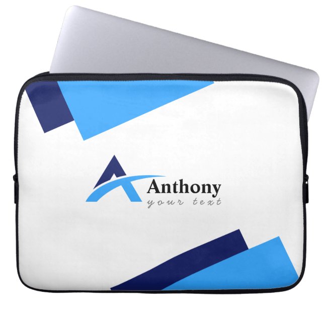ANPASSAT MODERNT NAMN  LAPTOP FODRAL (Framsidan)