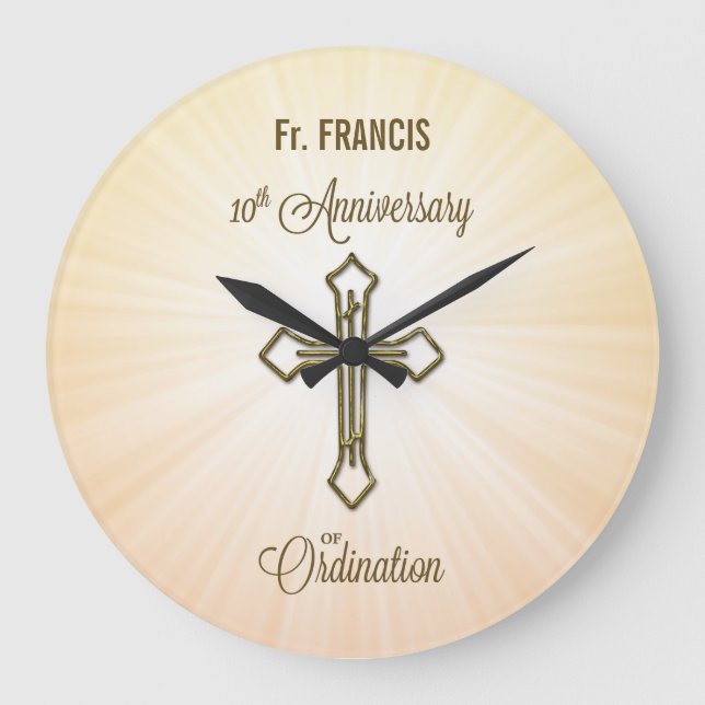 Anpassat namn, 10-årsdagen av ordninggivningen stor klocka (Framsida)