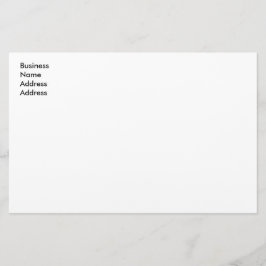 Anpassat namn Adress-kuvert Brevpapper