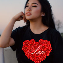 Anpassat namn Alla hjärtans dag Dam Ro