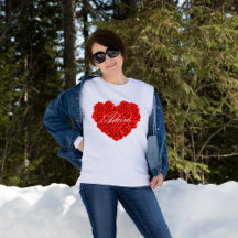 Anpassat namn Alla hjärtans dag Dam Ro