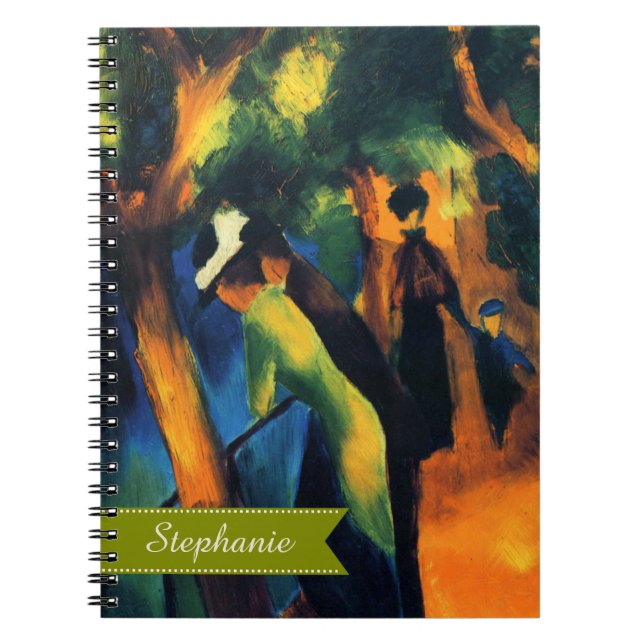 Anpassat namn Alla hjärtans dag Utmärkt konst Anteckningsbok Med Spiral (Framsidan)