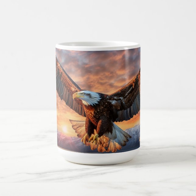 Anpassat namn American Eagle Kaffemugg (Center)