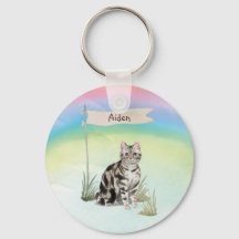 Anpassat namn American Kort Hair Pet Cat