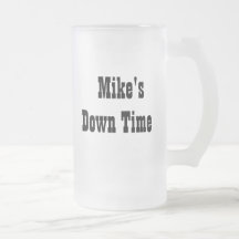 Anpassat namn Anpassa Beer-tid - Mugg-gåva - fryst