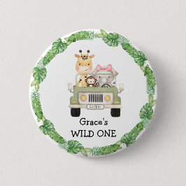 Anpassat namn är en VILD ONE-knapp Knapp