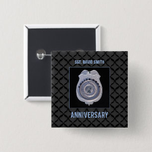 Anpassat namn, årsdag med polisavdelningen knapp