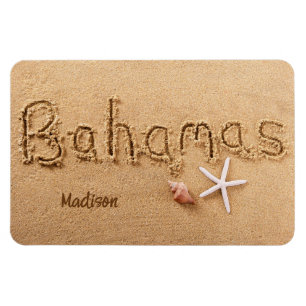 Anpassat namn Bahamas Magnet