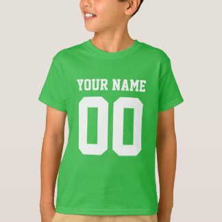 Anpassat namn - Barnfotboll Jersey Shirt T Shirt