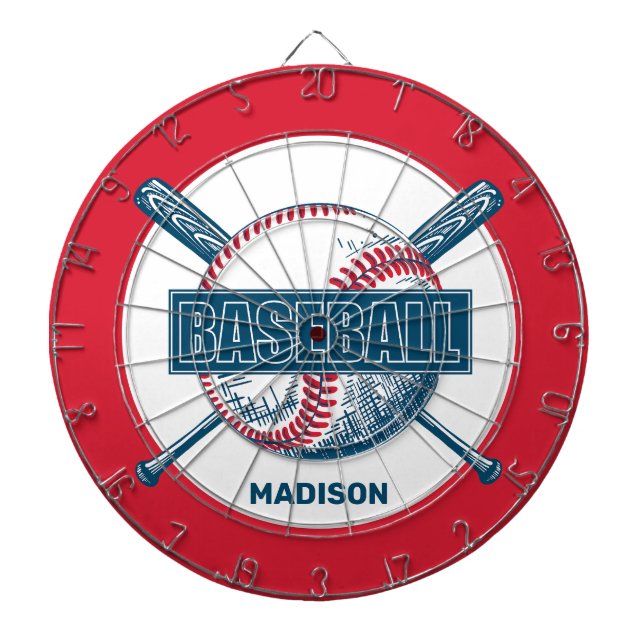 Anpassat namn Baseball Darttavla (Framsidan)