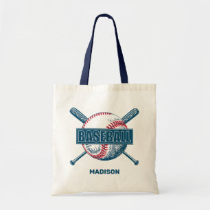 Anpassat namn Baseball Tygkasse