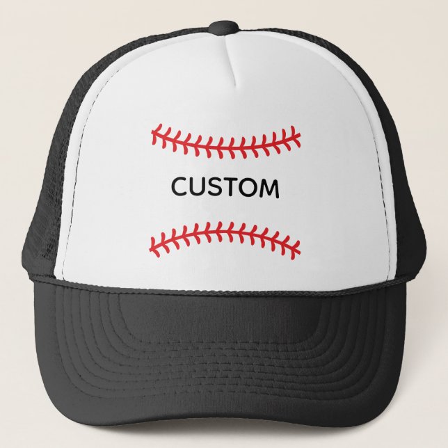 Anpassat Namn Baseboll Keps (Framsida)
