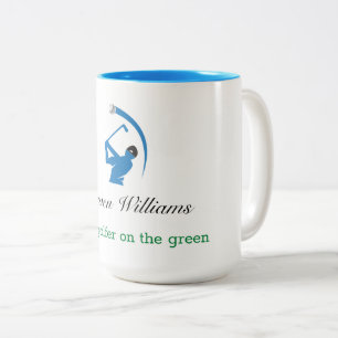 Anpassat namn Bästa Golfer Coffee Mugg