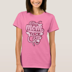 Anpassat namn "Bästa mamma någonsin" T Shirt