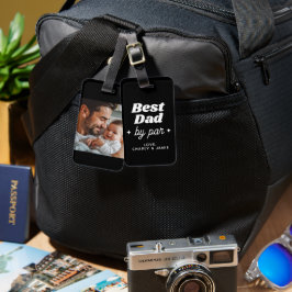 Anpassat namn, bästa Pappa efter pars, Coola för å Bagagebricka