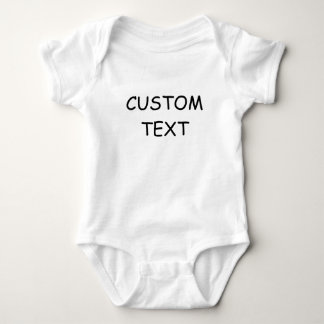 Anpassat Namn Bebis, Anpassad Text Personlig T Shirt