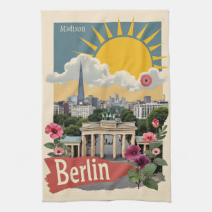 Anpassat namn Berlin, Tyskland Kökshandduk