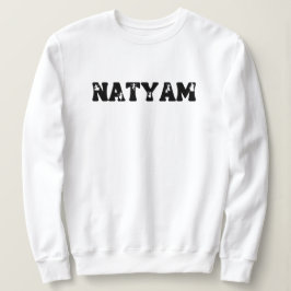 Anpassat namn Bharatanatyam-dansare minimalistiskt T Shirt