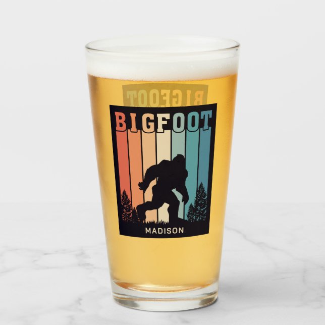 Anpassat namn Bigfoot Glaskopp (Framsida fylld)