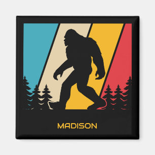 Anpassat namn Bigfoot Magnet