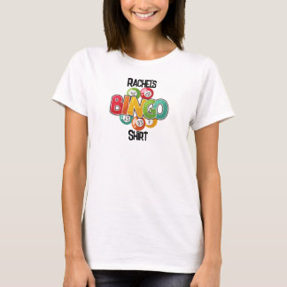 Anpassat namn Bingo Shirt T