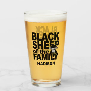 Anpassat namn "Black Sheep" Glaskopp