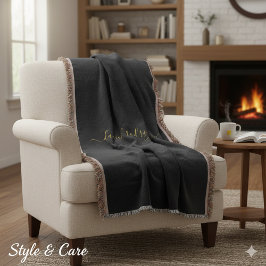 Anpassat namn Blanket Designad för Komfort och Sti Filt