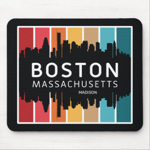 Anpassat namn Boston Massachusetts Musmatta