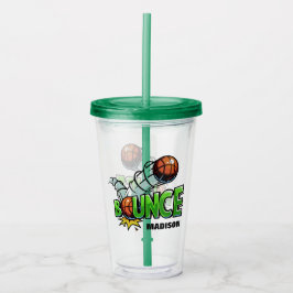 Anpassat namn BOUNCE Basketball-tumlare Take Away Mugg