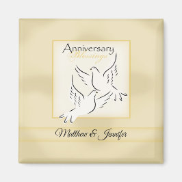 Anpassat namn, Bröllop-årsdag Magnet