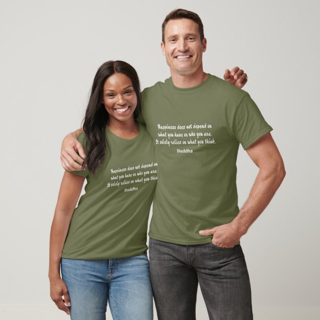 Anpassat namn Buddha Quote 4 shirts & jacka T Shirt (Unisex)