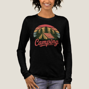 Anpassat Namn Camping T Shirt