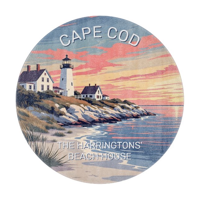 Anpassat namn Cape Cod Massachusetts (Framsidan)