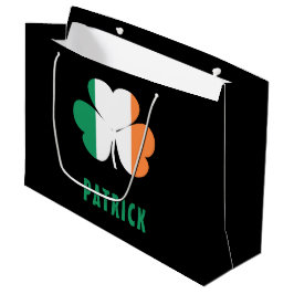 Anpassat namn Celtic Ireland Shamrock irländsk fla