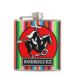 Anpassat namn Charro Horse Spain Mexican Serape Fickplunta