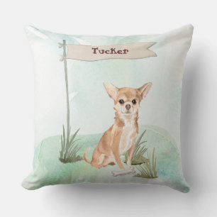 Anpassat Namn Chihuahua Husdjur Hund Kudde