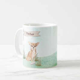 Anpassat namn Chihuahua Pet-Hund Kaffemugg