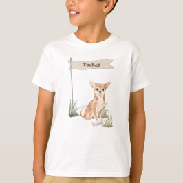 Anpassat namn Chihuahua Pet-Hund T Shirt