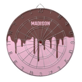 Anpassat namn Chocolate Drift Darttavla