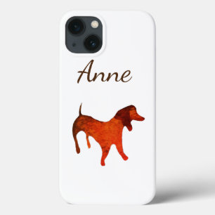 Anpassat namn Dachshund dam hund