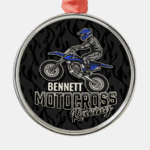 Anpassat namn Dirt Bike Rider Motocross-Tävla