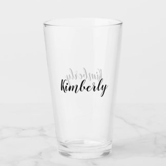 Anpassat namn, dricksglas glaskopp