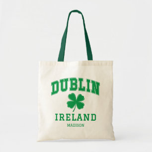 Anpassat namn Dublin Irland Tygkasse