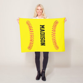 Anpassat namn eller textsport för fastklickande so fleecefilt
