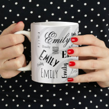 Anpassat namn Emily Mugg