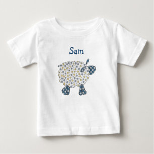 Anpassat namn Får T-Shirt