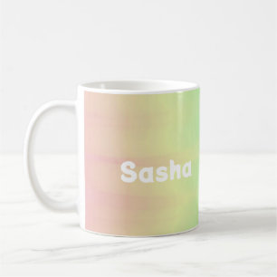 Anpassat namn färg, blandningskomber kaffemugg