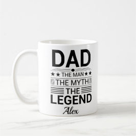 Anpassat namn Fars dag Kaffemugg