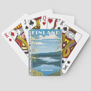 Anpassat namn Finland - naturbeskrivning Casinokort