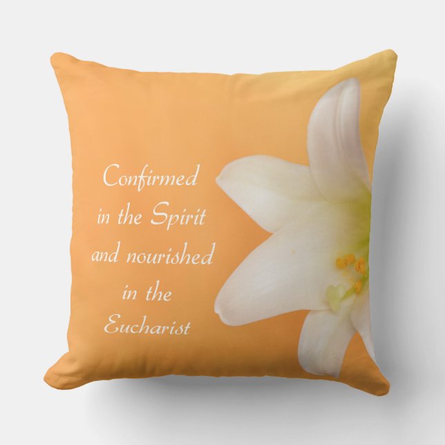 Anpassat namn, firar RCIA-Grattisar Lily Kudde (Framsida)